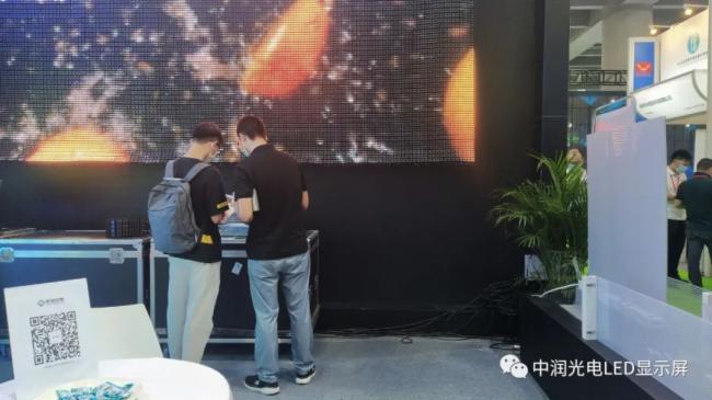 2020亚洲数字展览展示博览会圆满落幕，中润光电产品得到客户一致好评！