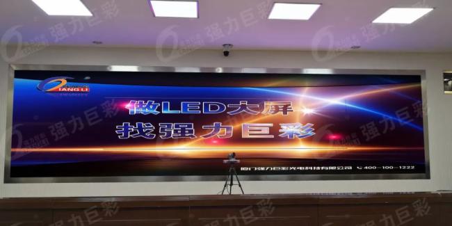 强力巨彩LED大显示助力军事信息化！