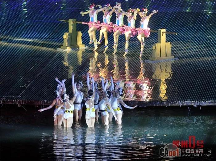 国内首个水下大型LED升降舞台惊现实景演出现场！