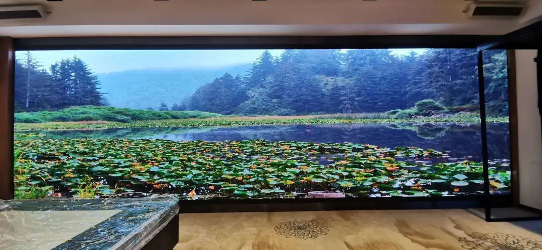 且看海佳彩亮超清小间距遍地开花