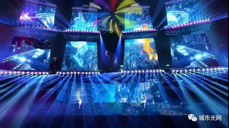 惊艳!广州灯光节800平米透明冰屏演绎“四季轮回” 惊艳!广州灯光节800平米透明冰屏演绎“四季轮回”