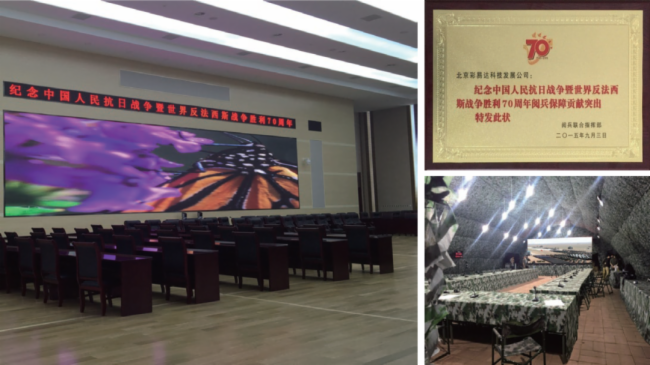 天安门广场唯一永久性LED显示屏投入使用