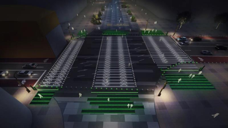 北京王府井大街引入“多杆合一”智慧灯杆设计