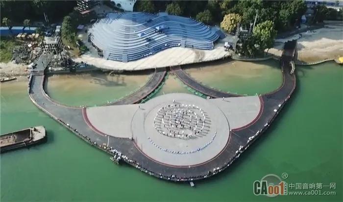 国内首个水下大型LED升降舞台惊现实景演出现场！