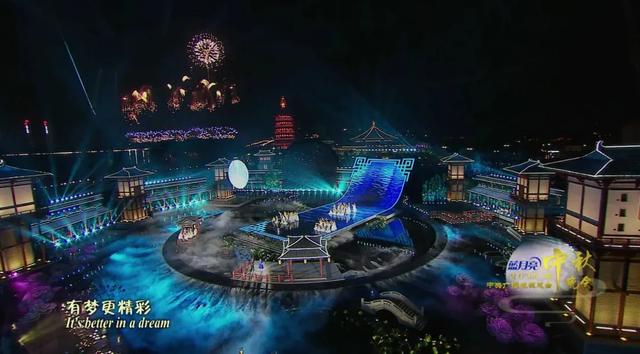 中润光电LED网幕亮相央视中秋晚会，古今结合、交相辉映、景致和谐、满溢华夏！