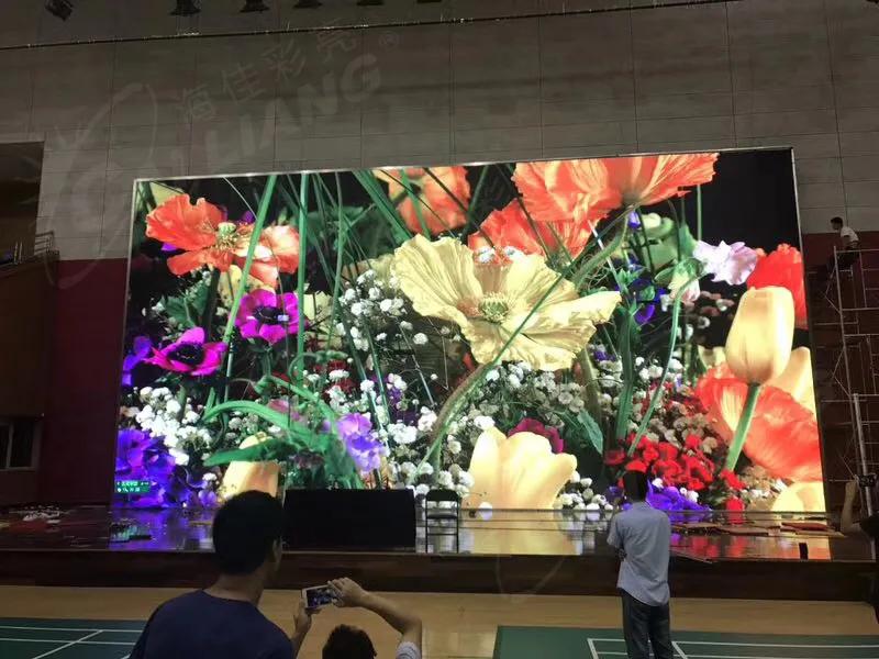 无限精彩 | 海佳彩亮卓越显示赋能体育馆！