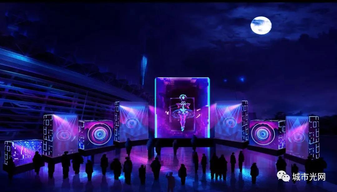 惊艳!广州灯光节800平米透明冰屏演绎“四季轮回” 惊艳!广州灯光节800平米透明冰屏演绎“四季轮回”