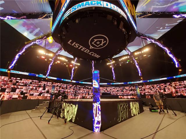 WWE 2020|1000块LED打造雷神之穹