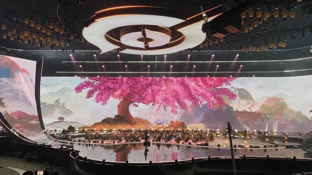 携手腾讯，洲明沉浸式视显解决方案助力王者荣耀五周年庆典完美呈现！