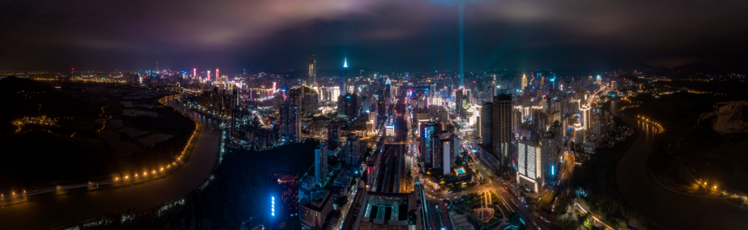 助力打造华北最大会展中心，洲明点亮石家庄璀璨夜色！