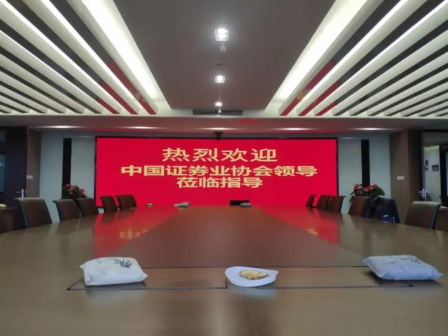 彩易达会议屏-国寿安保基金多功能会议室交付使用!