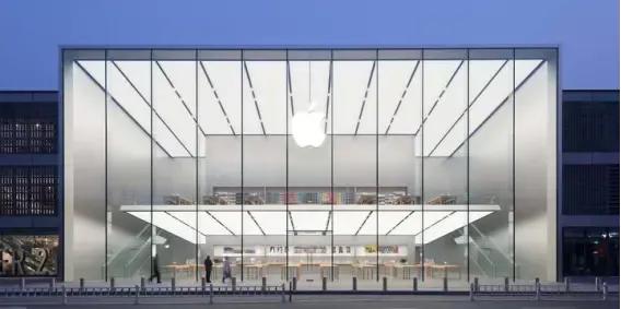 海上灯笼！福斯特操刀的苹果首家水面专卖店又刷屏了