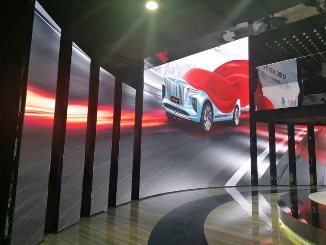 联建光电创意大屏携手红旗汽车助力中国汽车品牌崛起