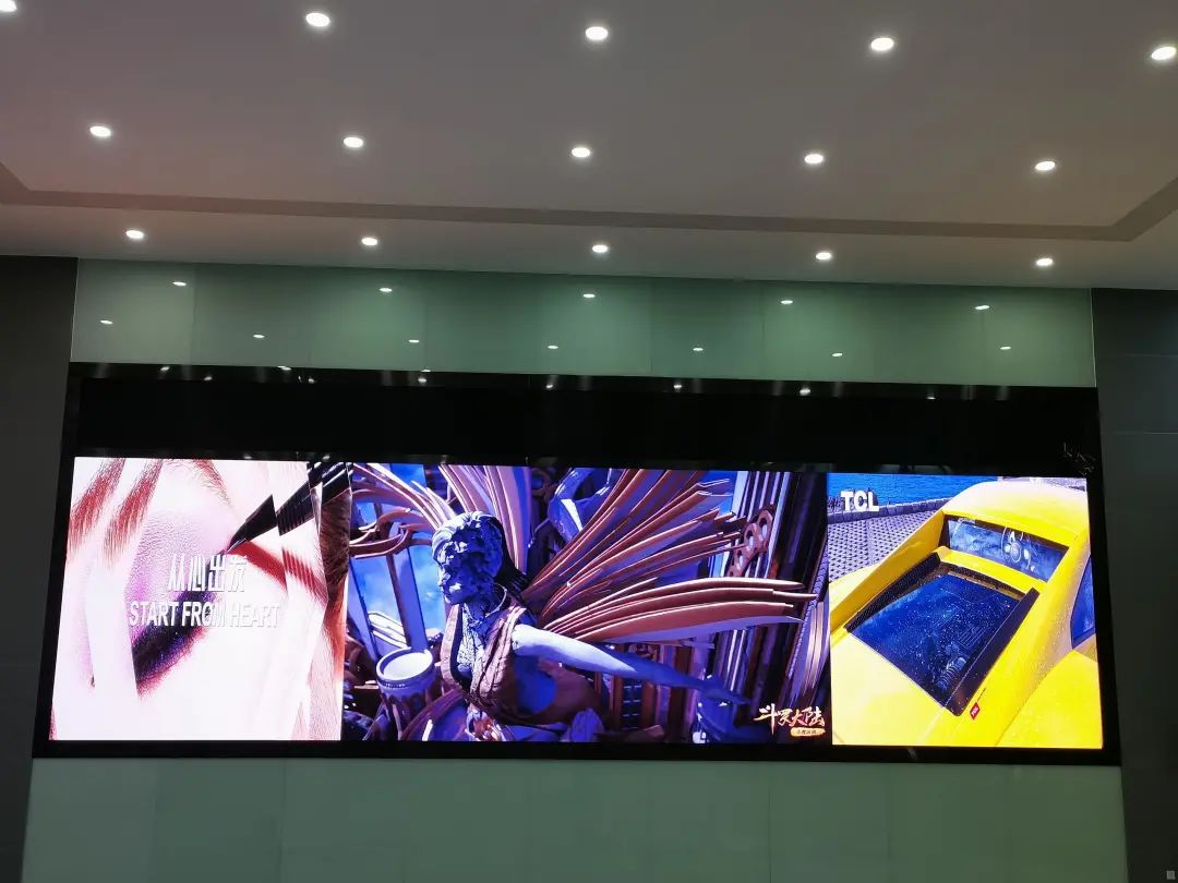 且看海佳彩亮超清小间距遍地开花