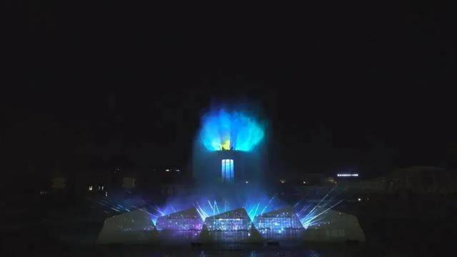 惊艳！大型水幕神剧《神木故事》