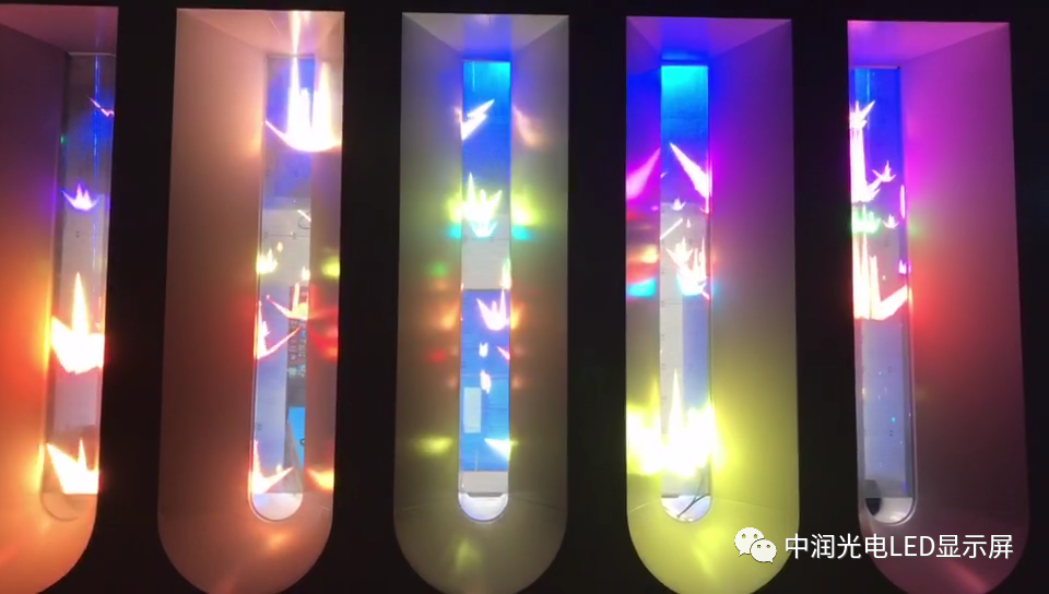 中润LED贴膜屏案例，当创意遇上创意，当创意遇上创意，谁惊艳了谁？