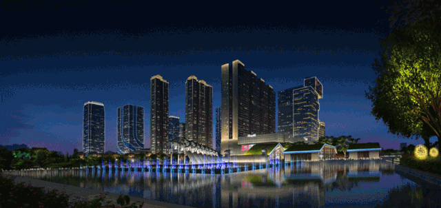 瞄准夜经济，佛山南海金融区景观照明大提升