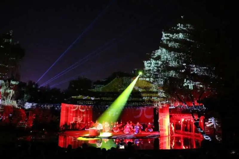 夜游演出：山西省景区提振旅游市场新引擎