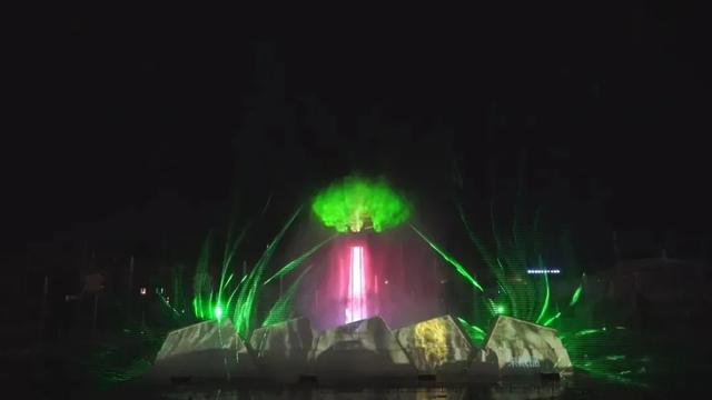 惊艳！大型水幕神剧《神木故事》