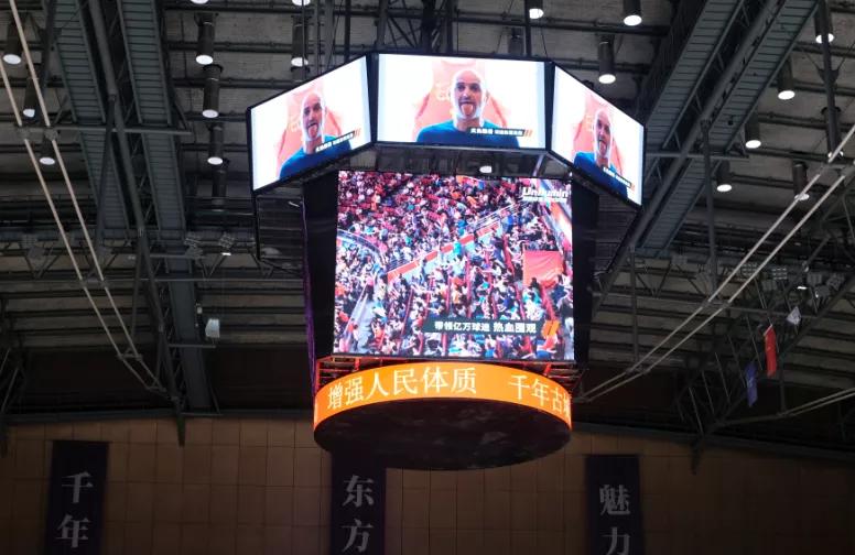 2022杭州亚运会场馆标杆,洲明巨型斗屏点亮绍兴奥体中心! 2022杭州亚运会场馆标杆,洲明巨型斗屏点亮绍兴奥体中心!