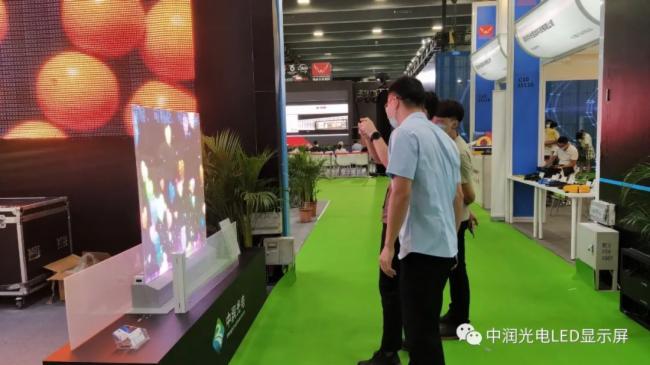 2020亚洲数字展览展示博览会圆满落幕，中润光电产品得到客户一致好评！