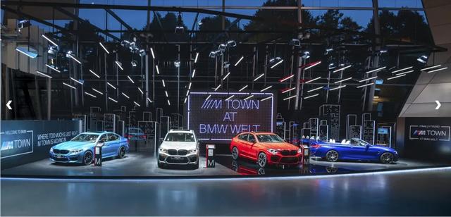 视爵光旭LED彩带屏装点宝马展台