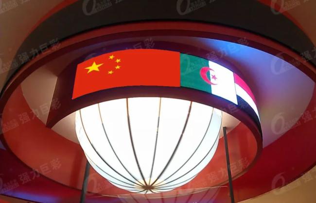 强力巨彩LED大显示助力军事信息化！