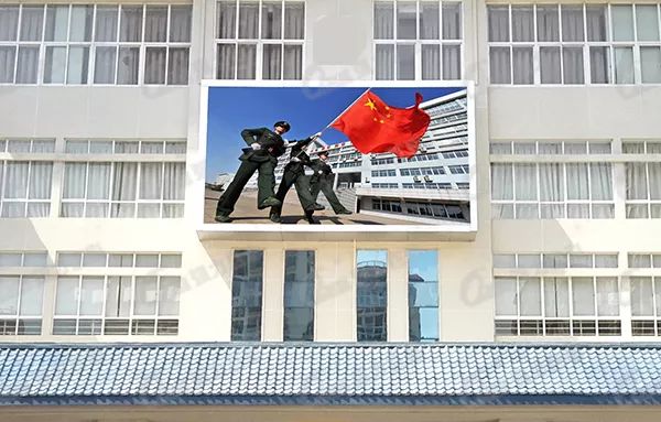 强力巨彩LED大显示助力军事信息化！