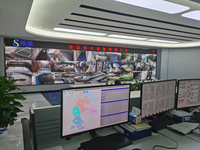 又双叒叕一污水处理智慧管理系统控制室LED大屏幕项目交付使用！