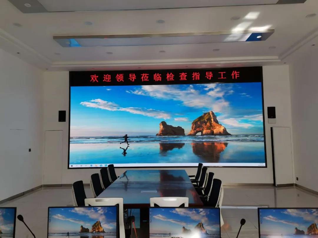 银川市智慧市政综合管控平台LED显示屏项目落成! 银川市智慧市政综合管控平台LED显示屏项目落成!