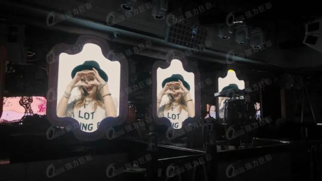 LED大显示打造的时尚酒吧 简直不要太美太酷炫！