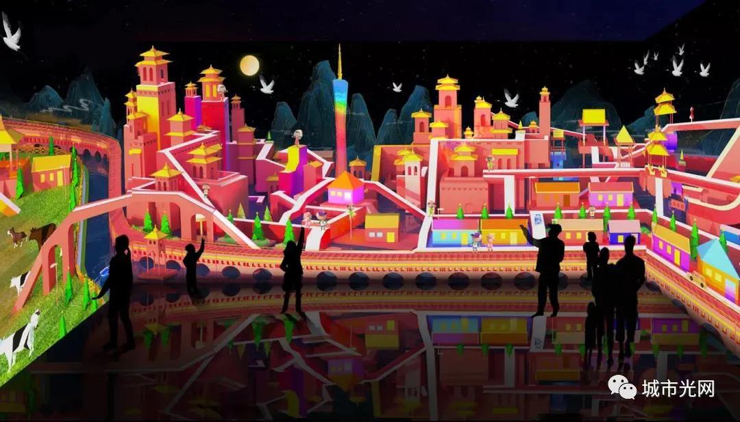 惊艳!广州灯光节800平米透明冰屏演绎“四季轮回” 惊艳!广州灯光节800平米透明冰屏演绎“四季轮回”