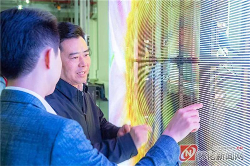 市委副书记、代市长黎春秋调研湖南合利来帮扶指导工作，舒灿董事长陪同调研！