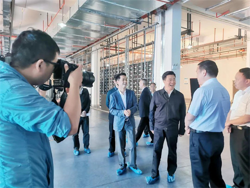 市委副书记、代市长黎春秋调研湖南合利来帮扶指导工作，舒灿董事长陪同调研！