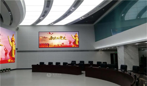 联建光电8K巨幕点亮长沙高新公安局，打造警务“超脑”显示新高地！