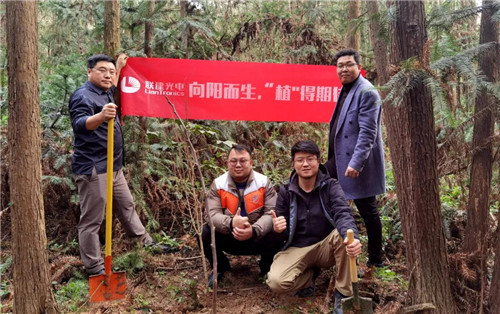 向阳而生 “植”得期待 | 联建光电邀您一起为未来“充值”