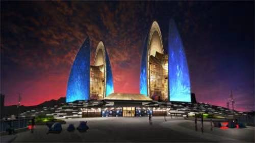 七彩云南，魅力经开丨鸿利智汇加入“亮化”行动，全力打造云南经开核心城区靓丽夜景