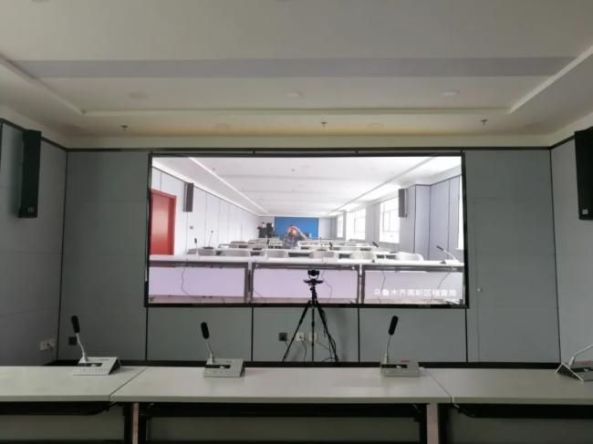 彩易达LED显示屏在税务局的应用