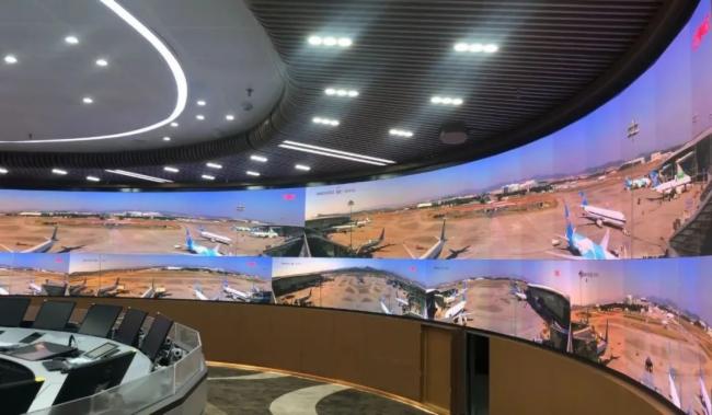 交通行业指挥中心最大LED显示屏诞生！洲明助云南交通智慧升级！