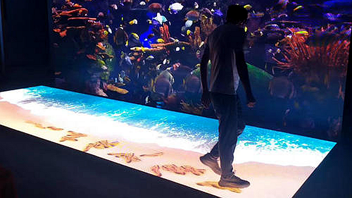 风靡各大场所的LED互动显示屏应用原理居然这么简单