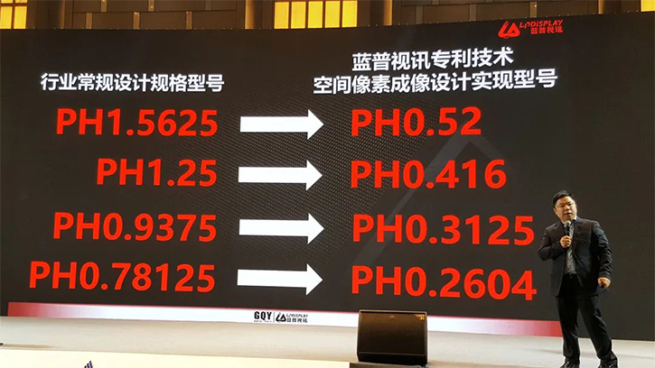 蓝普视讯“全倒装共阴COB显示屏”新品，获中科院院士业内首赞！