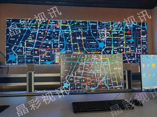 晶彩COB封装LED显示屏为多行业提供超高清智慧显示方案