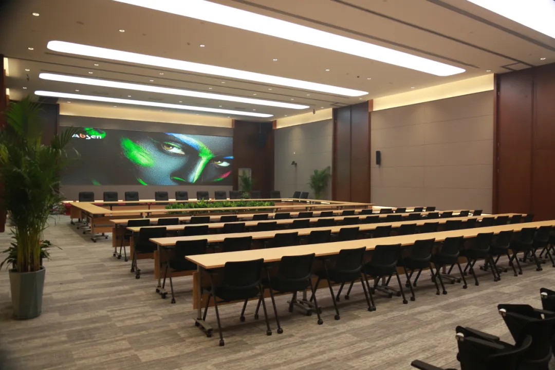 再下一城！艾比森助力济南城市建设集团打造高端会议室