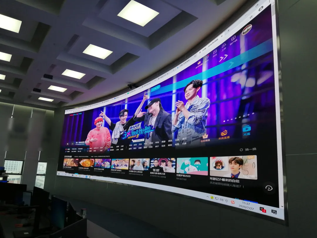 联建光电高颜值大屏出镜《扫黑风暴》！数十亿播放共证联电品质