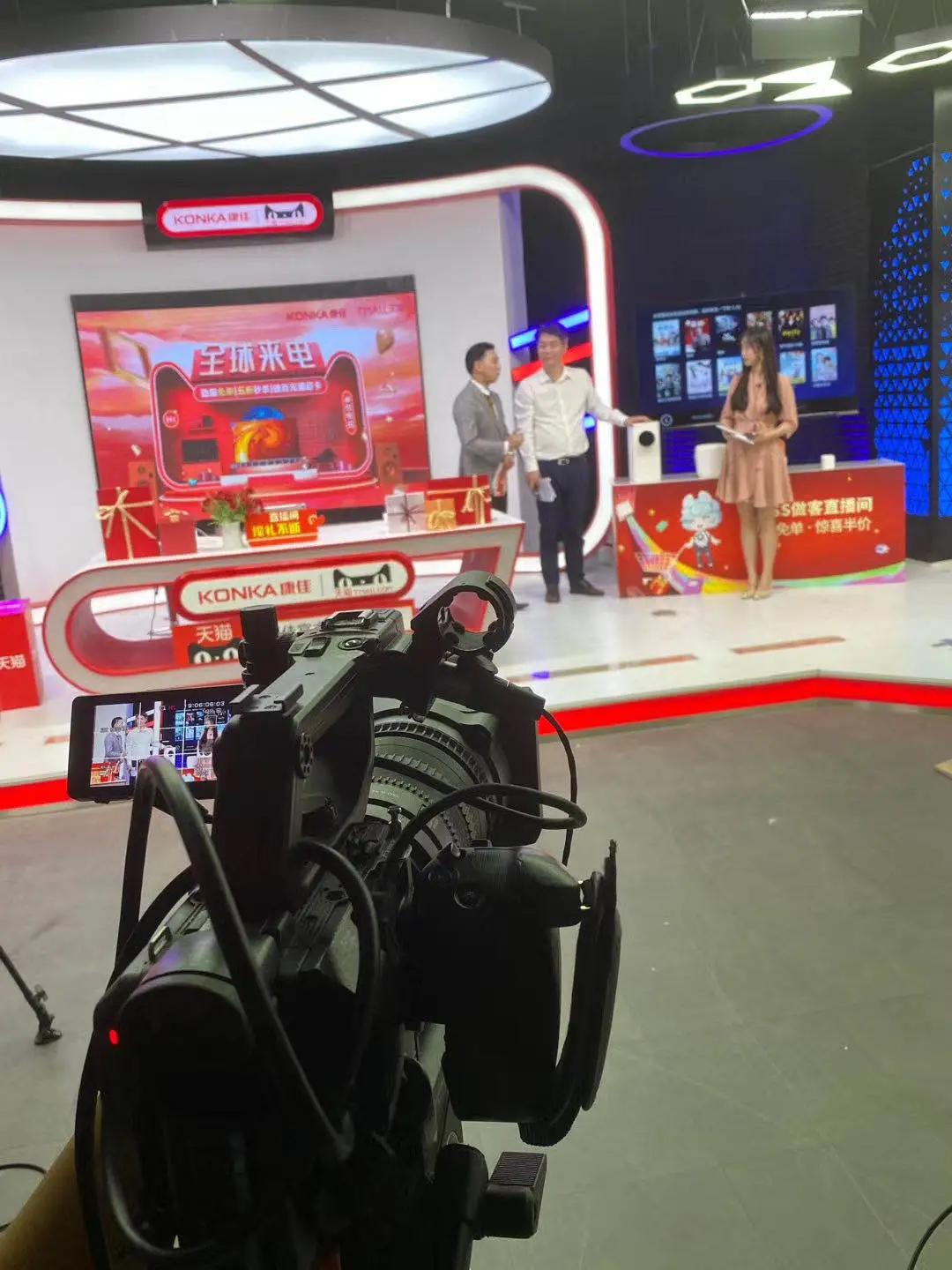 海佳彩亮LED显示在行动，助力新零售线上领域大发展！