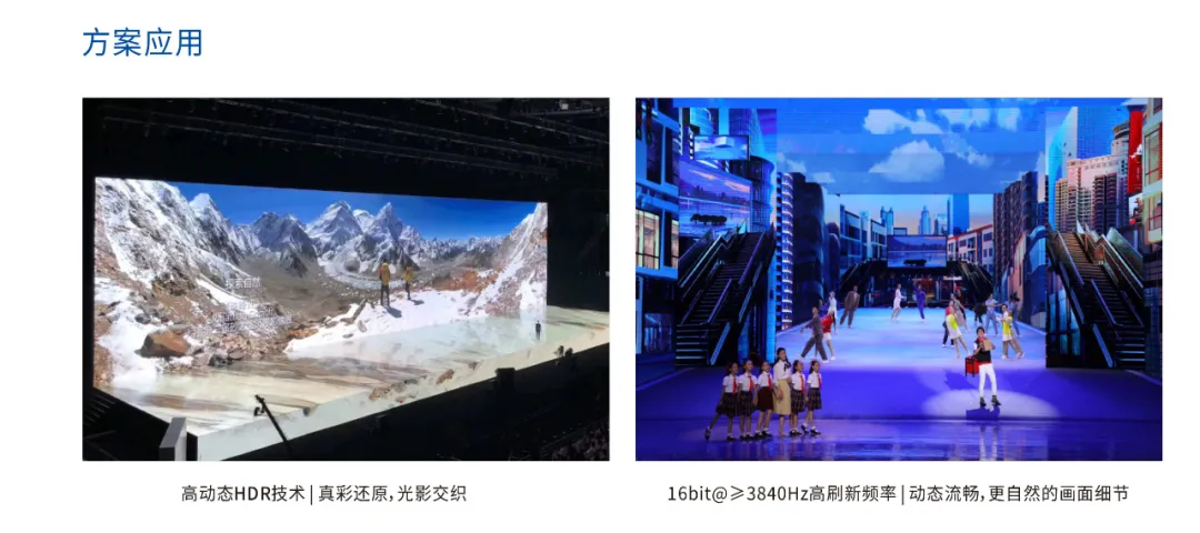 雷凌显示荧幕屏“精工匠造，独家技术，xR应用高清演绎”