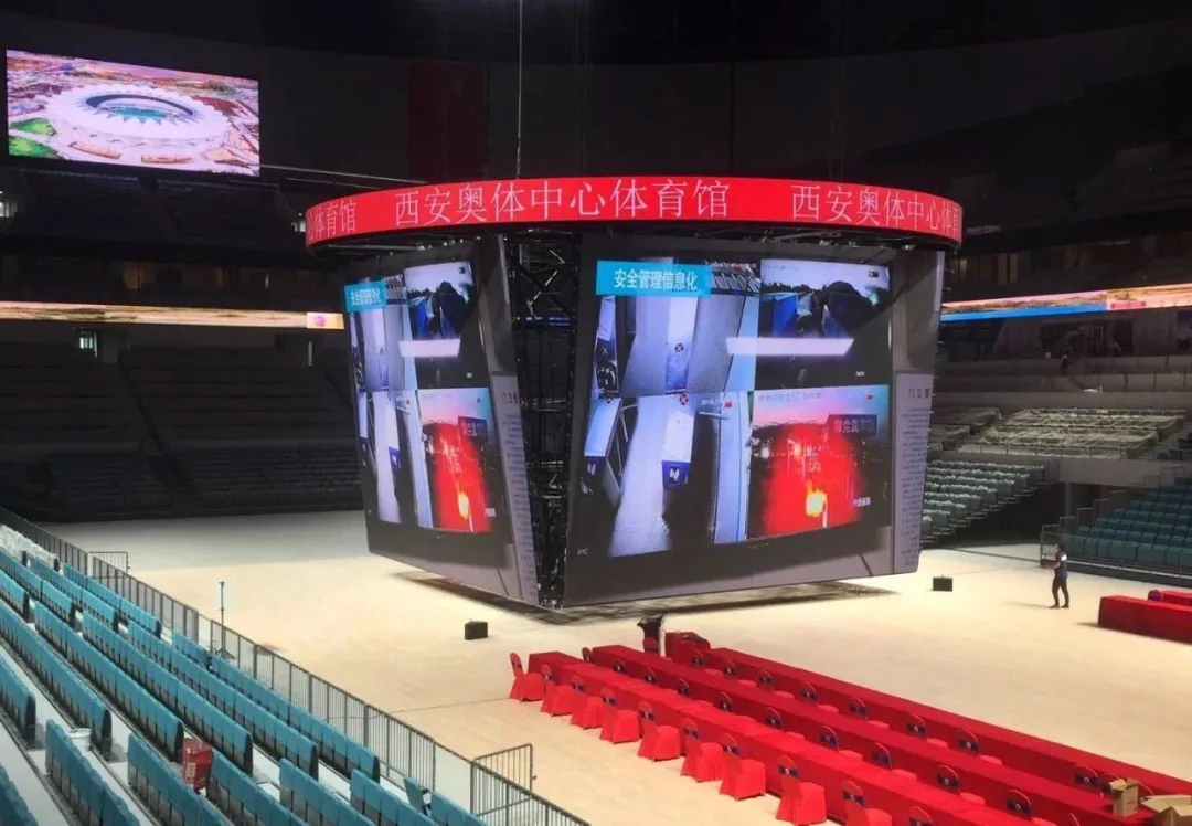 灯光璀璨的全运会开幕式，处处有着它们的身影……