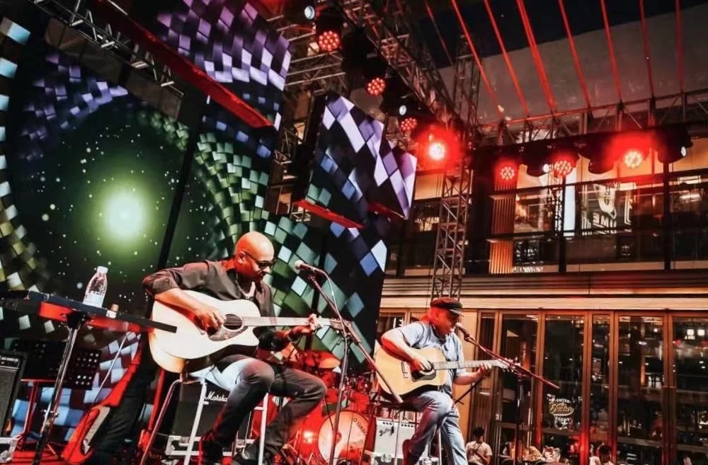 国庆狂欢，音乐盛典遍地开花，LED显示屏放光彩又添祖国新荣光