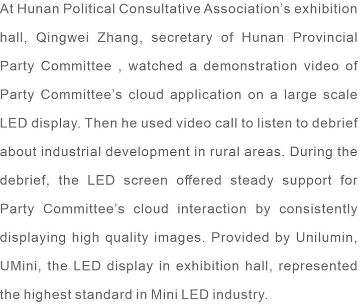 全国政协、湖南省委领导现场体验，洲明大屏数字政务再显身手