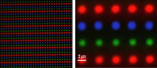 Saphlux实现2微米全彩Micro LED，NPQD技术全面落地